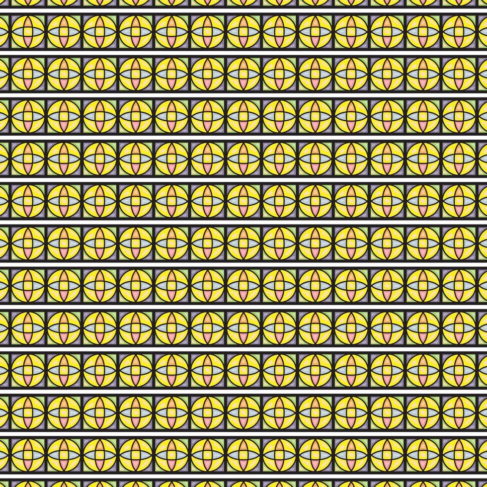 geometric and seamless pattern vector
