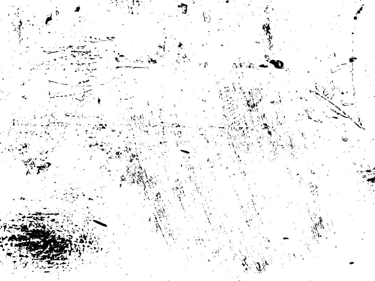 Rust and dirt overlay black and white texture vector