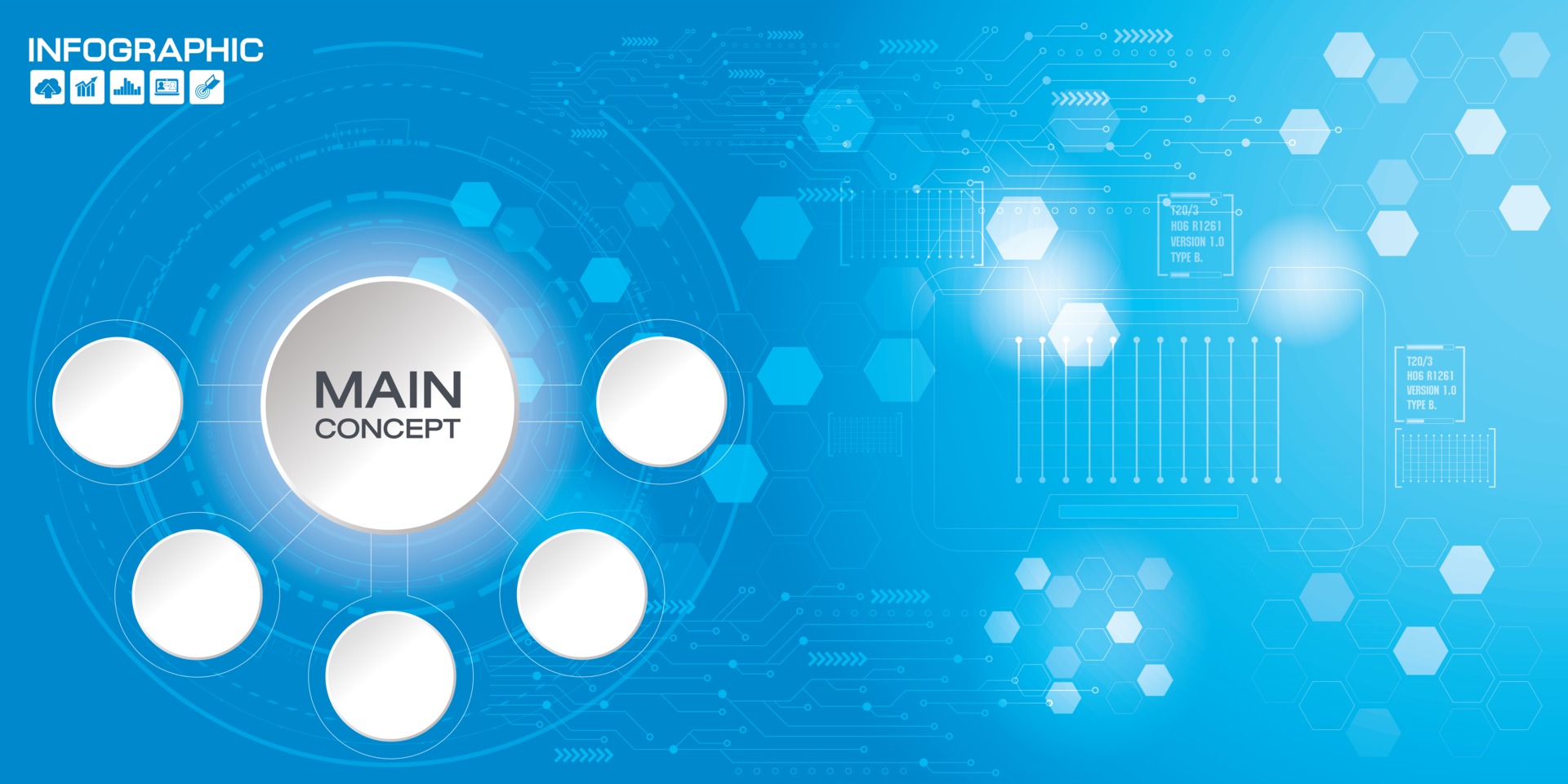 Abstract technology hi tech background 2424339 Vector Art at Vecteezy