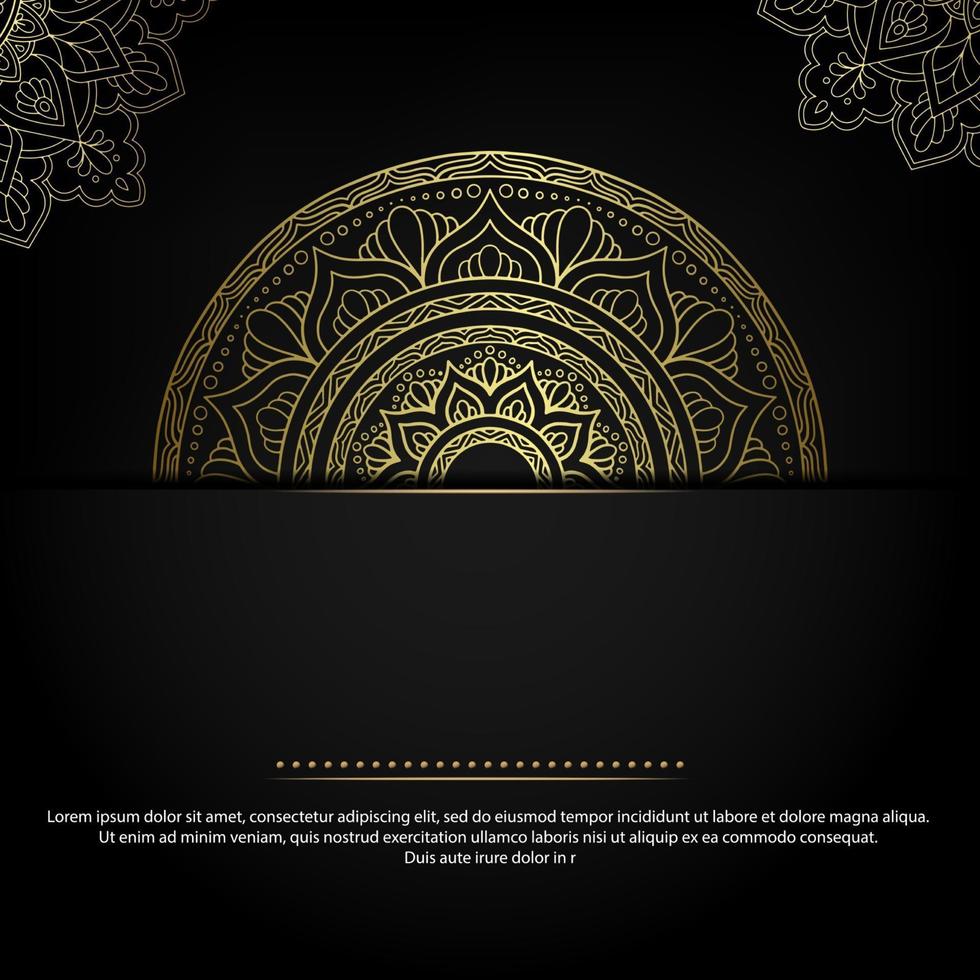 Luxury ornamental mandala background with arabic islamic east pattern style premium vector Free Vector