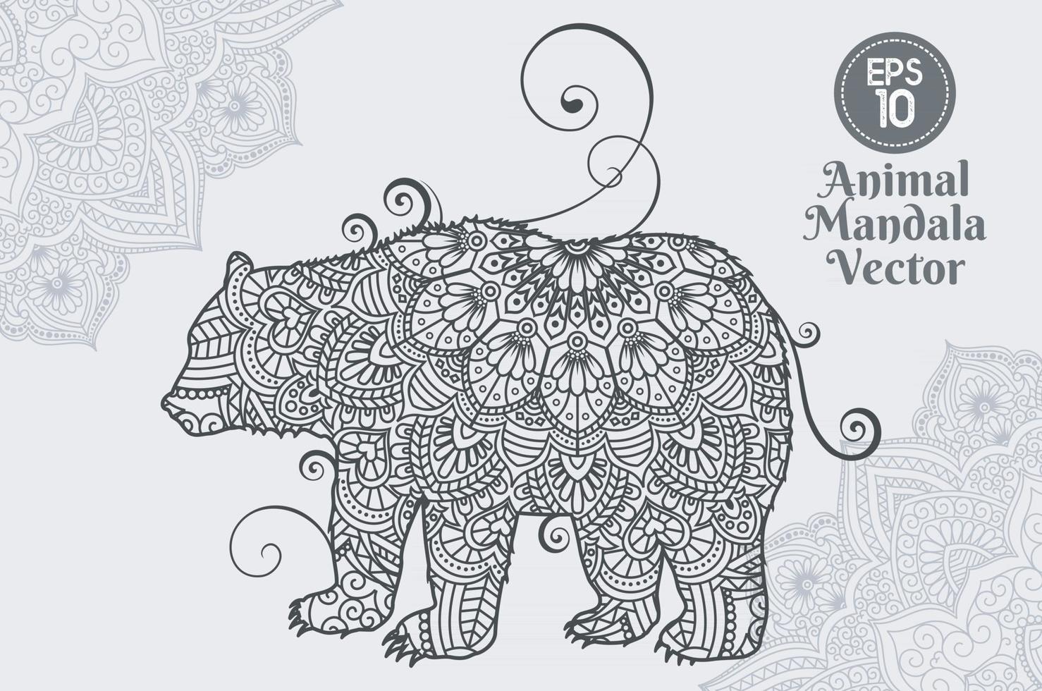 Animal Mandala Line art Style 2424866 Vector Art at Vecteezy Animal Mandala Line art Style 2424866 Vector Art at Vecteezy
