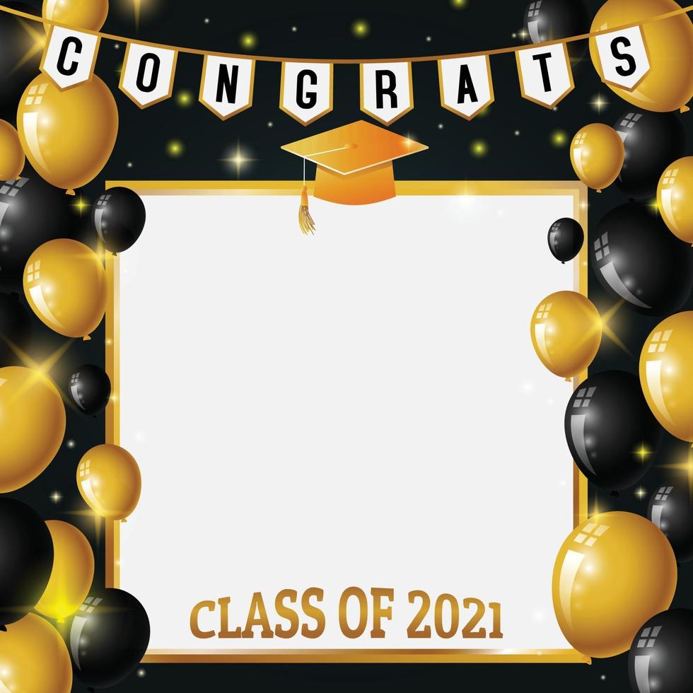 Congrats Class Background vector