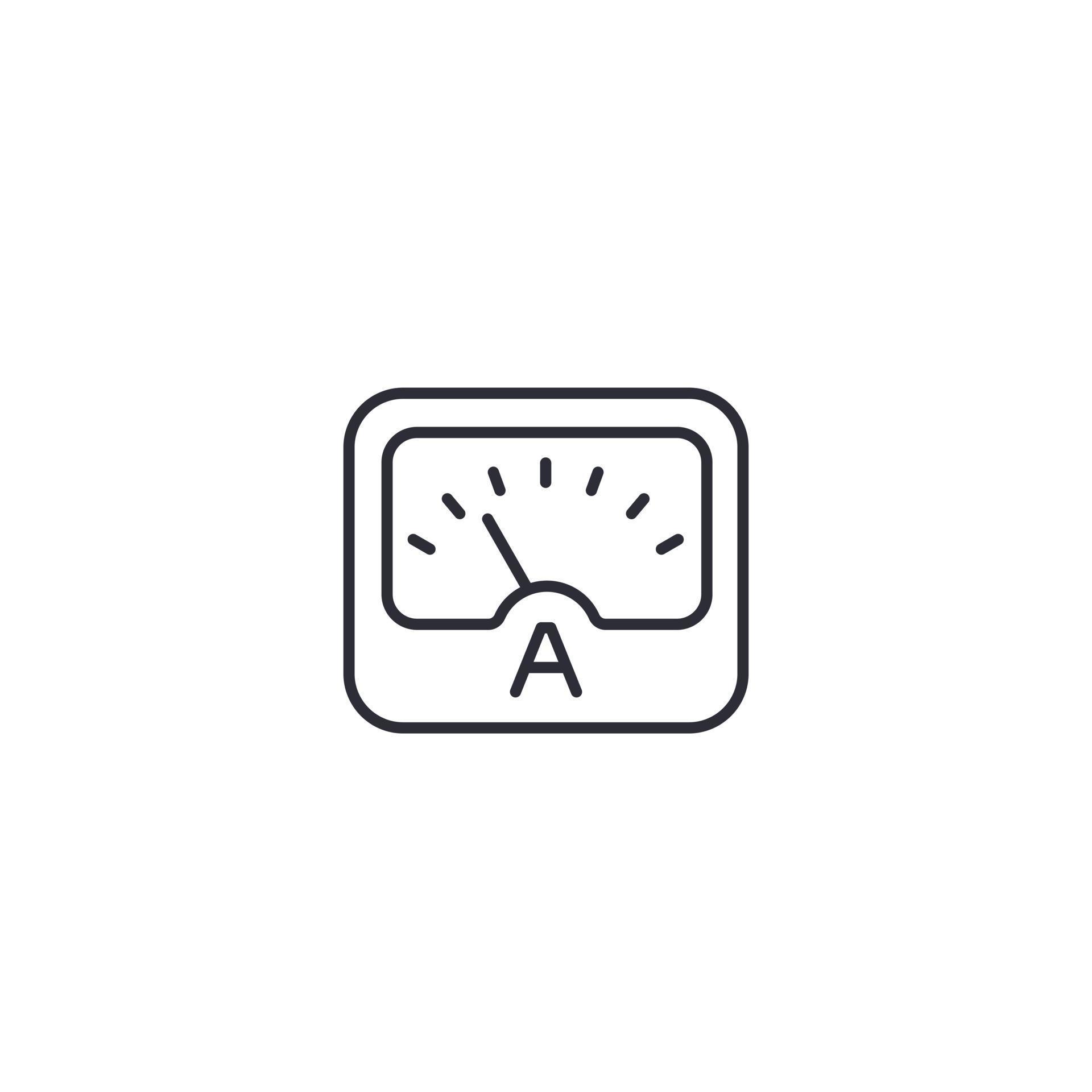 ammeter line icon on white 2425370 Vector Art at Vecteezy