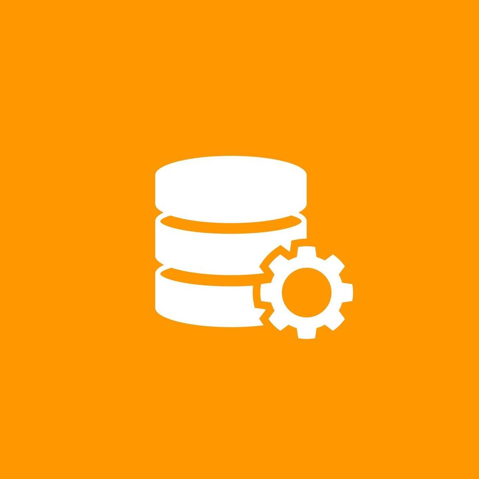 data processing icon vector