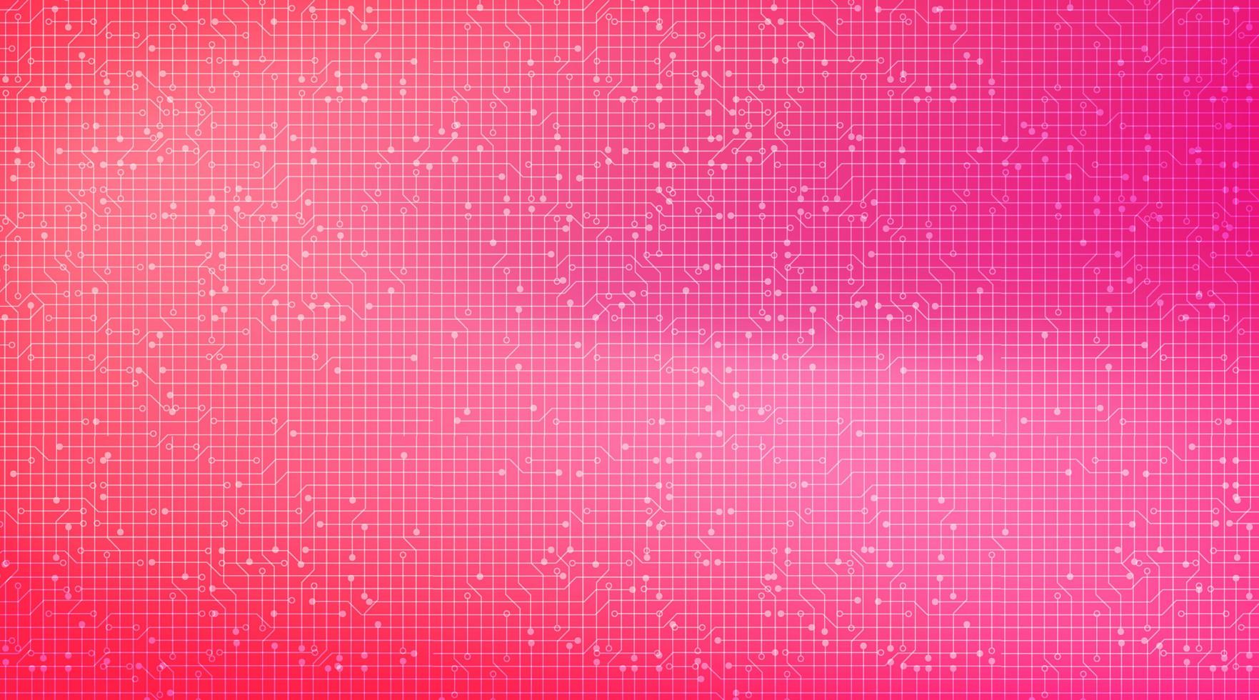 Modern Pink Technology Background vector