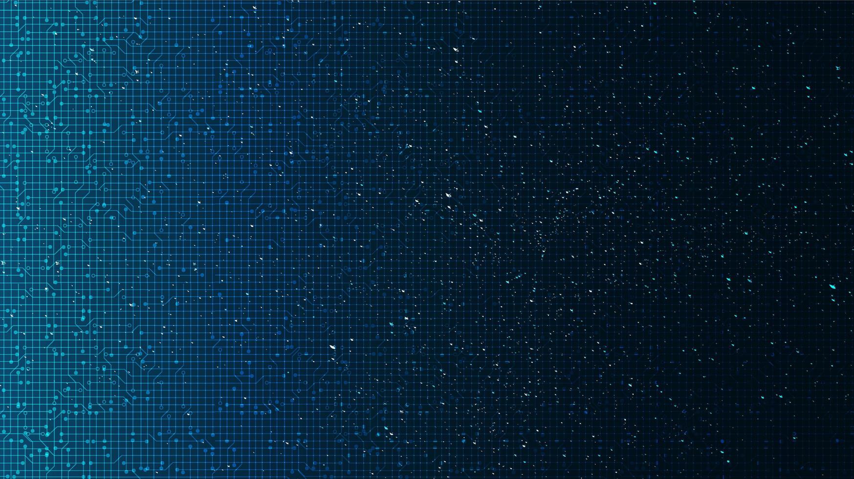 Abstract Electronic Circuit Microchip Technology Background vector