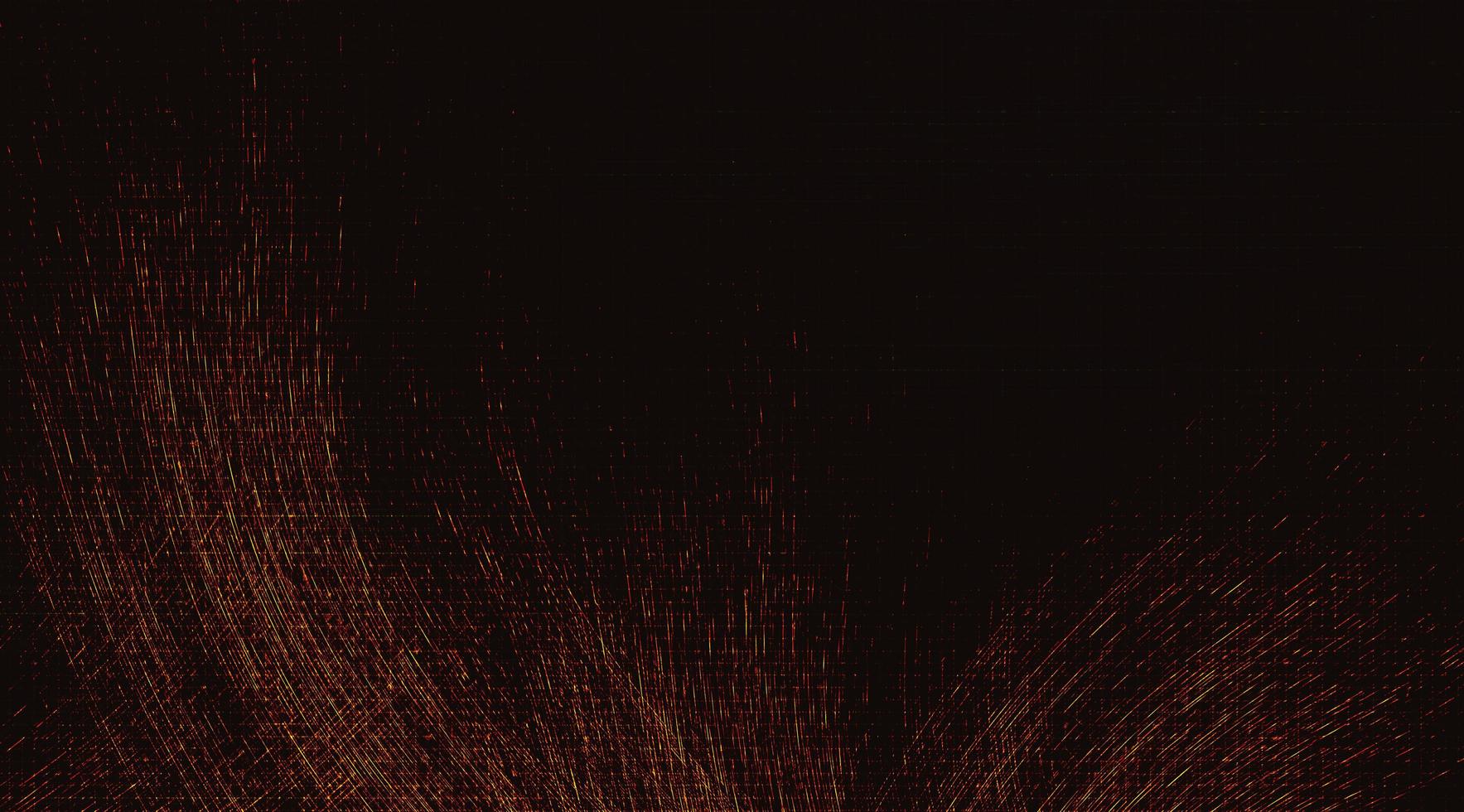 Blazing on Black background vector