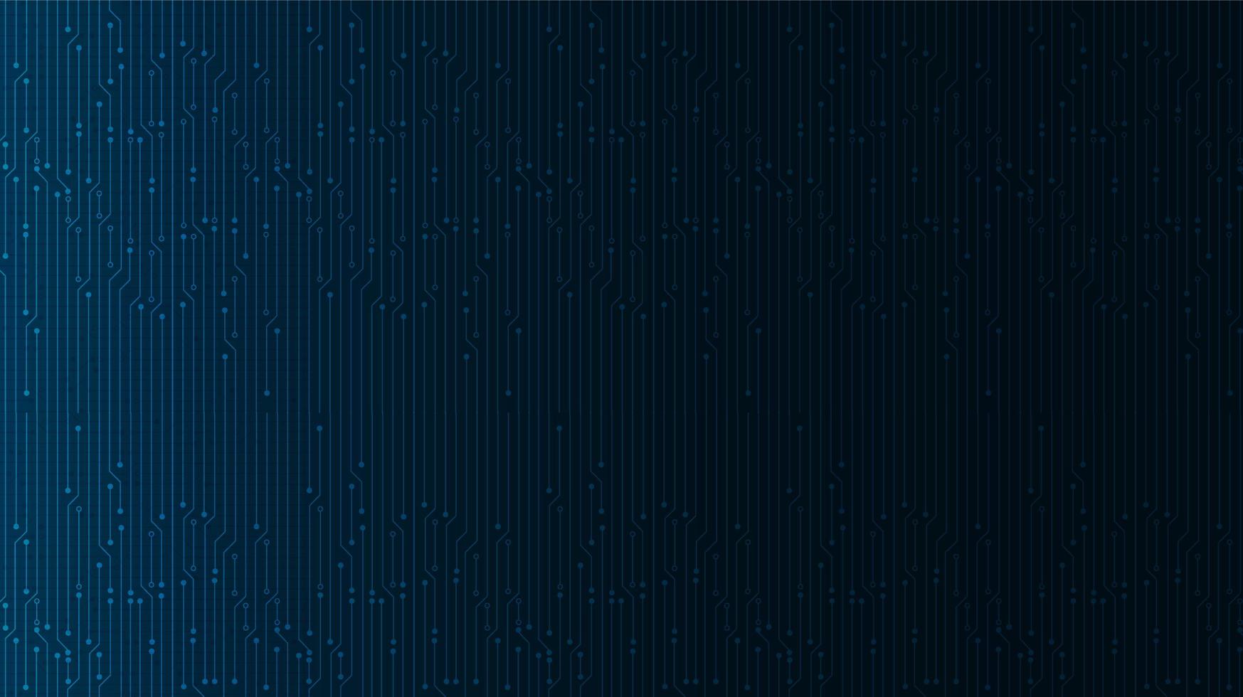 Luxury Circuit Microchip Technology on Future Background vector