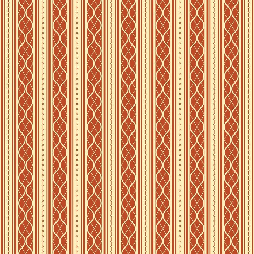 Abstract seamless ornament pattern vector illustration Retro background made with vertical stripes Vintage hipster wallpaper