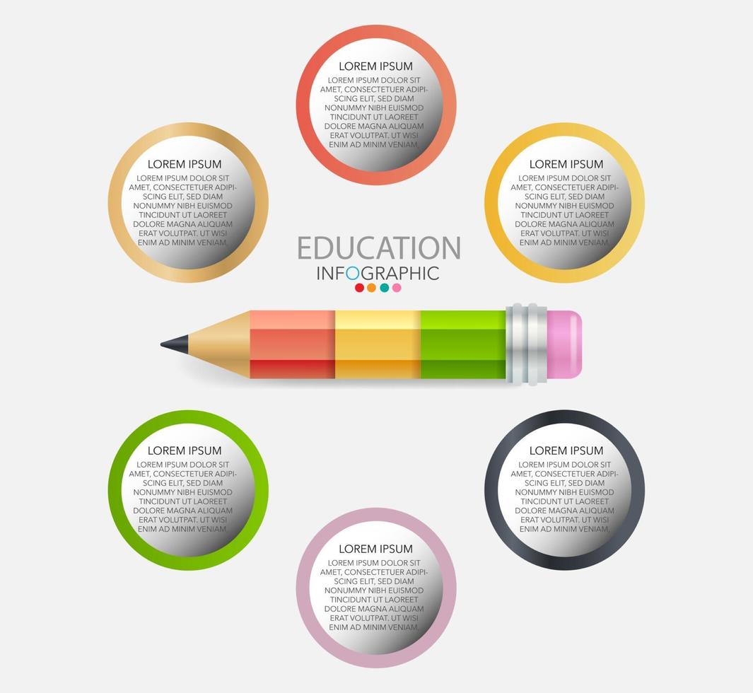 Infographic template in 4 steps Template for diagram graph presentation and chart vector