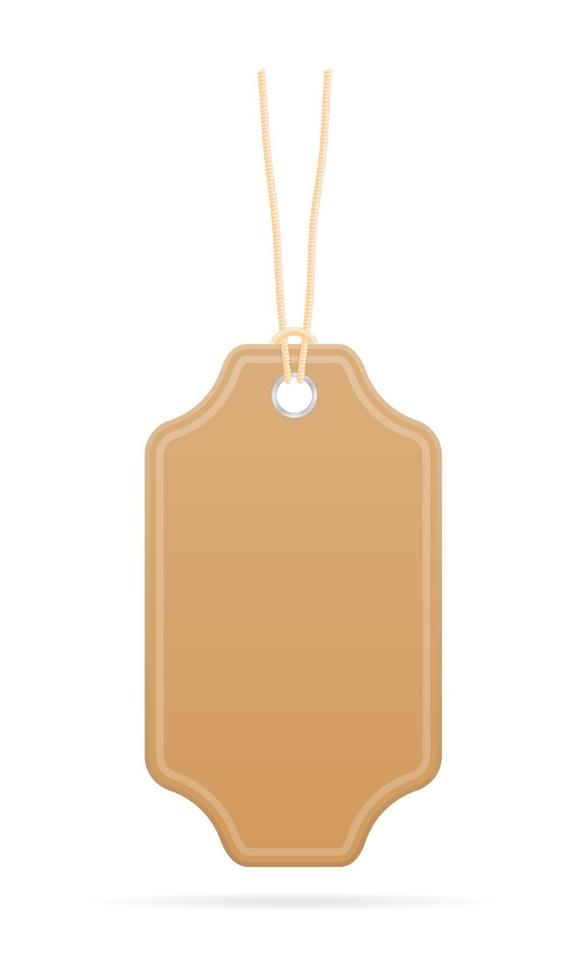 trade tag for selling goods vector illustration