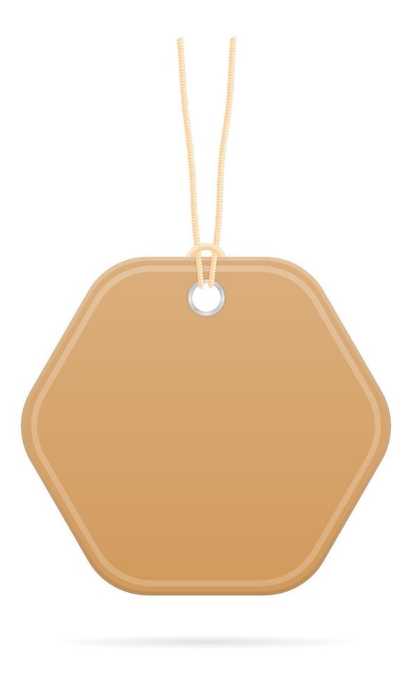 trade tag for selling goods vector illustration