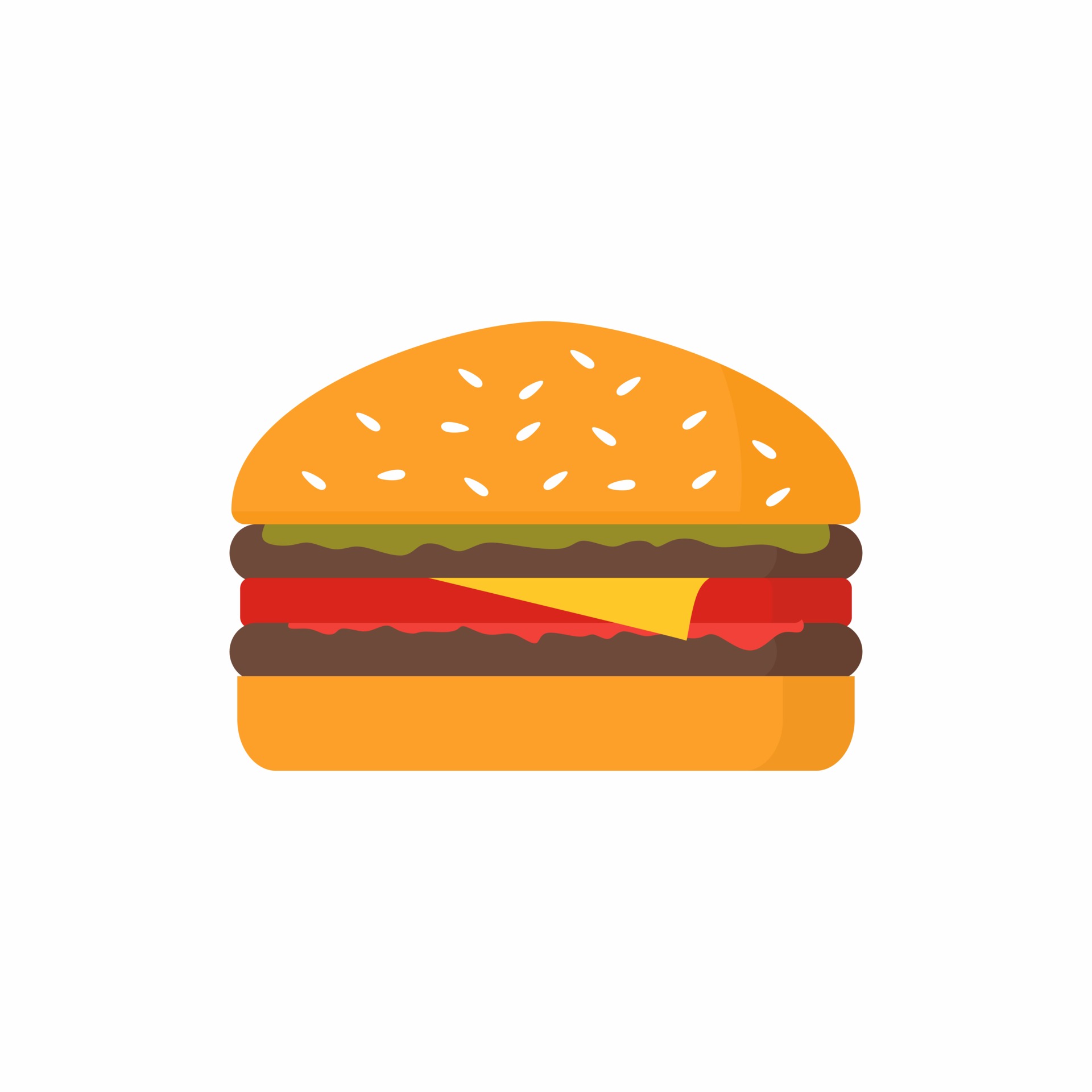 Hand Drawn Cartoon Illustration Delicious Burger Vector Art At Vecteezy
