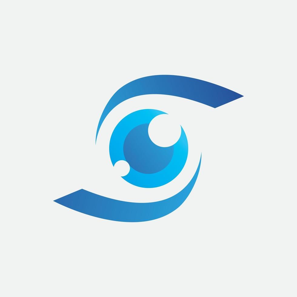 Creative Eye  care Logo Design Template vector