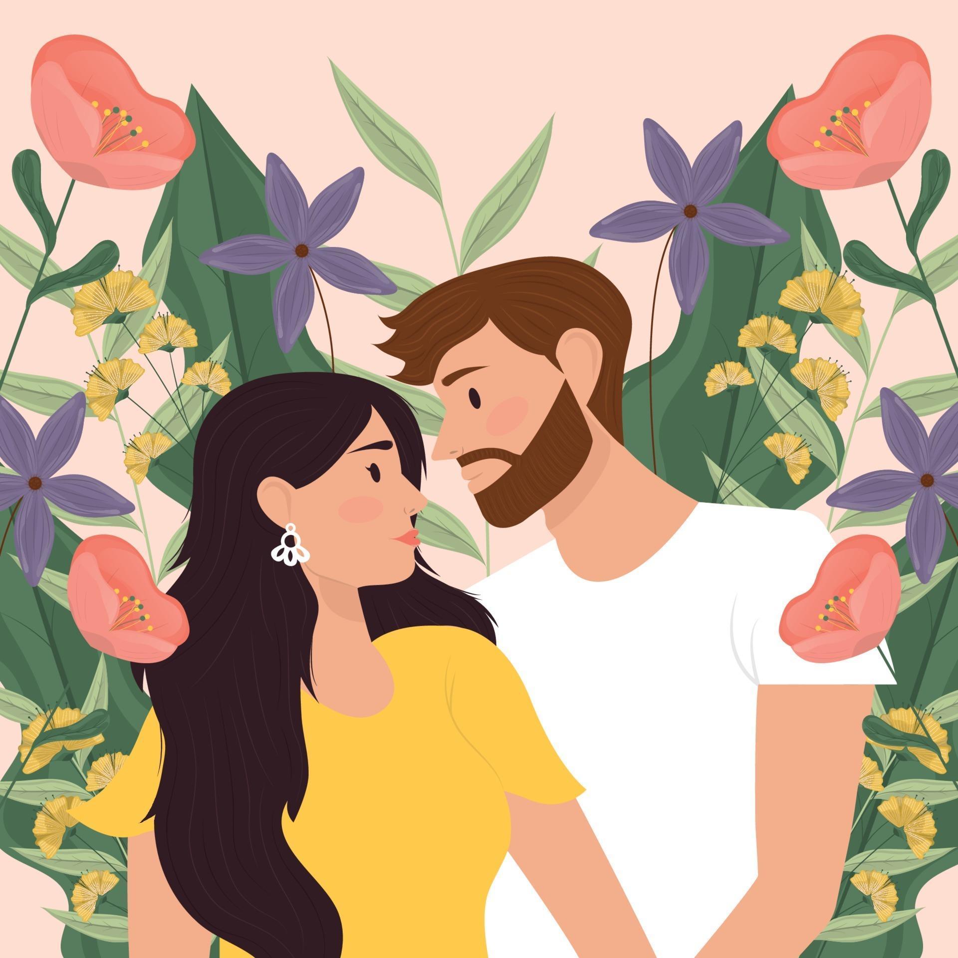 Love Couple Illustration 2428739 Vector Art At Vecteezy