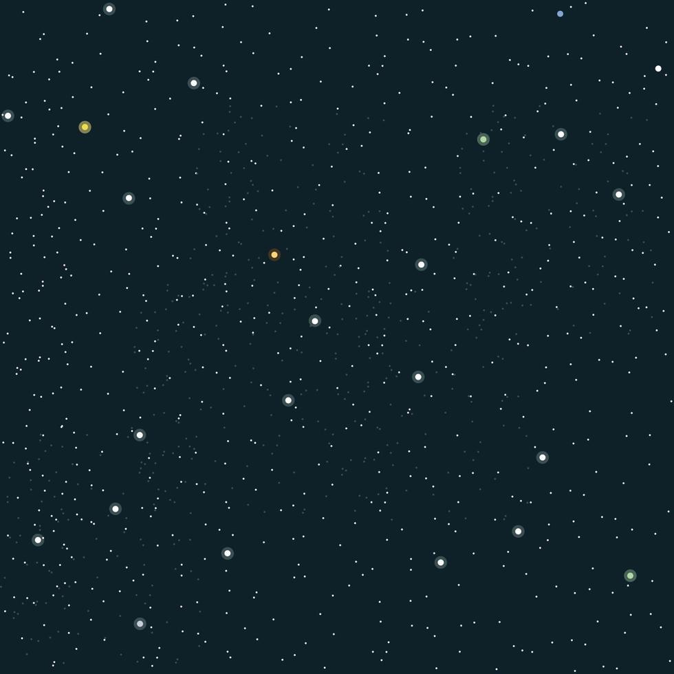 Night Sky Background Vector Art
