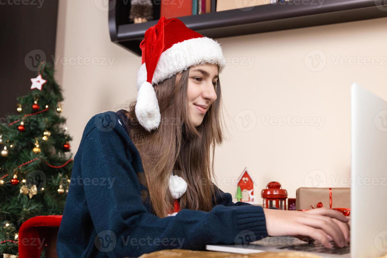 Christmas online congratulations photo