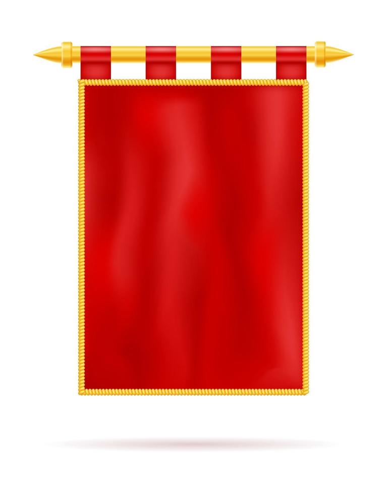 royal flag realistic template empty blank stock vector illustrationn  isolated on white background 2429402 Vector Art at Vecteezy