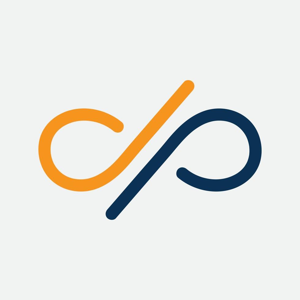 Infinity icon vector template design