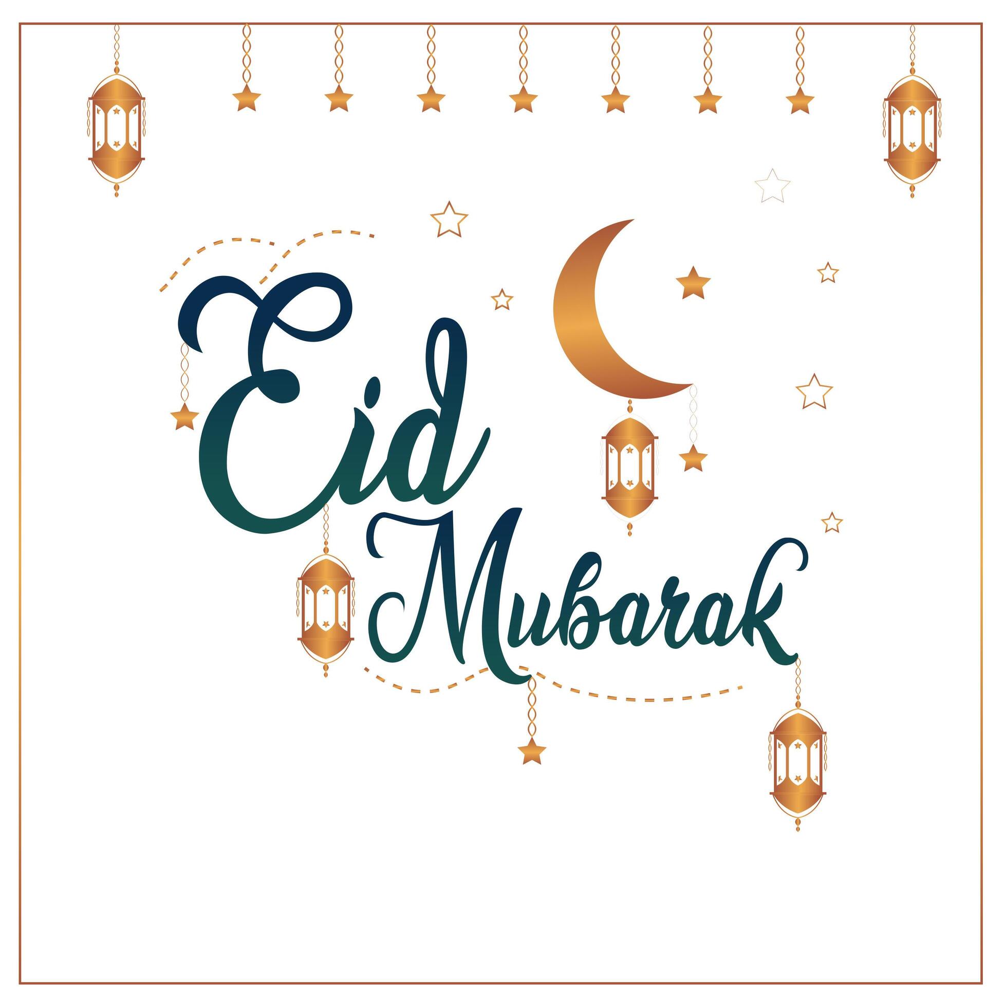 Eid mubarak wallpaper and greeting card 2429914 Stock Photo at Vecteezy