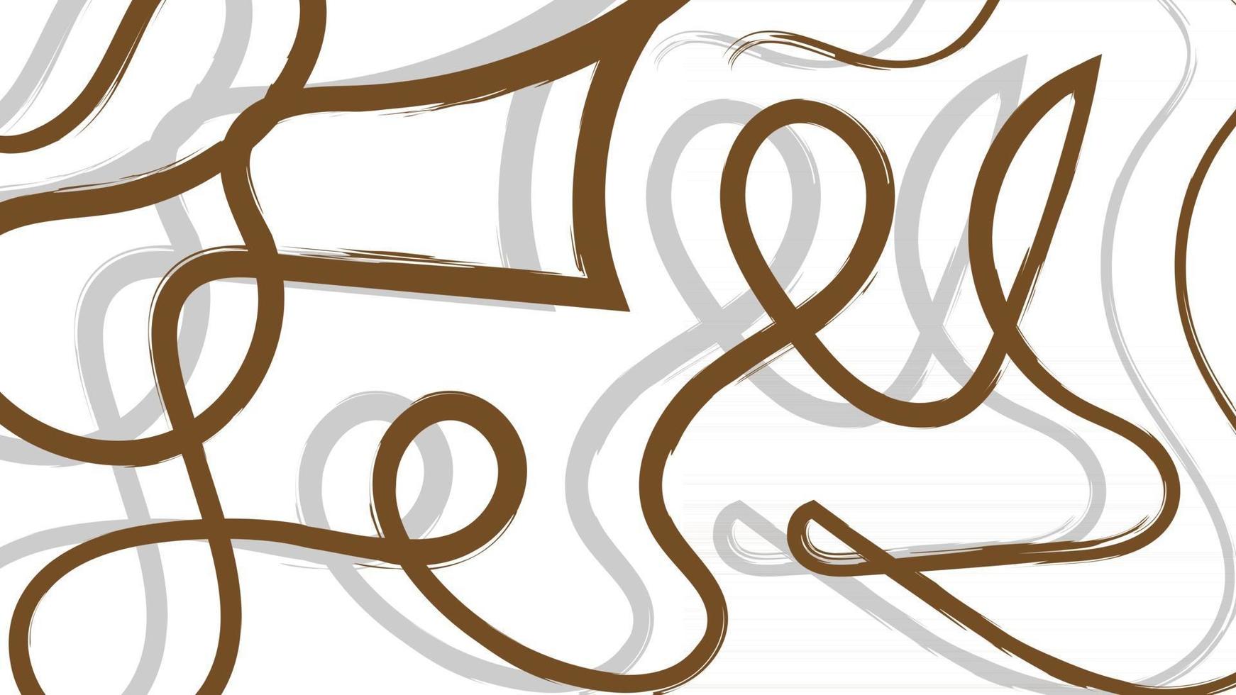 geometric line brush editable pattern background vector