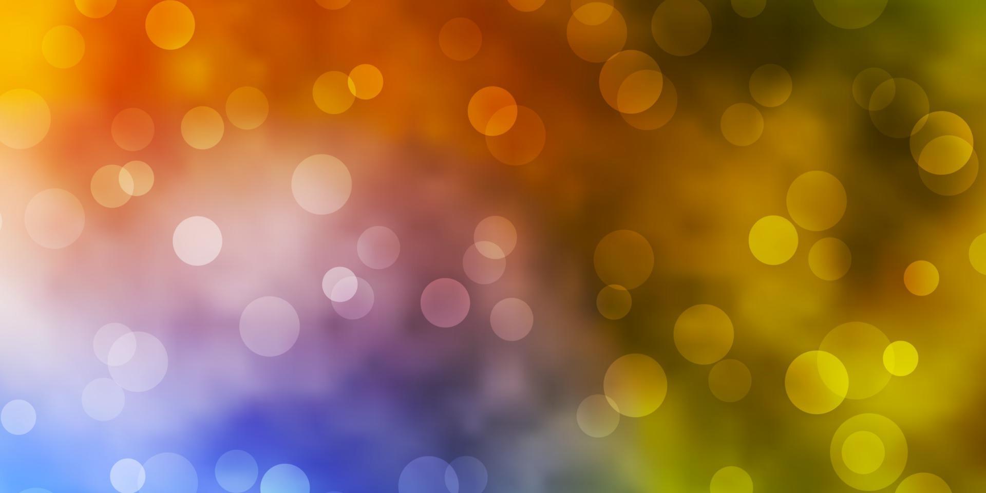 Abstract vector background with colorful gradient