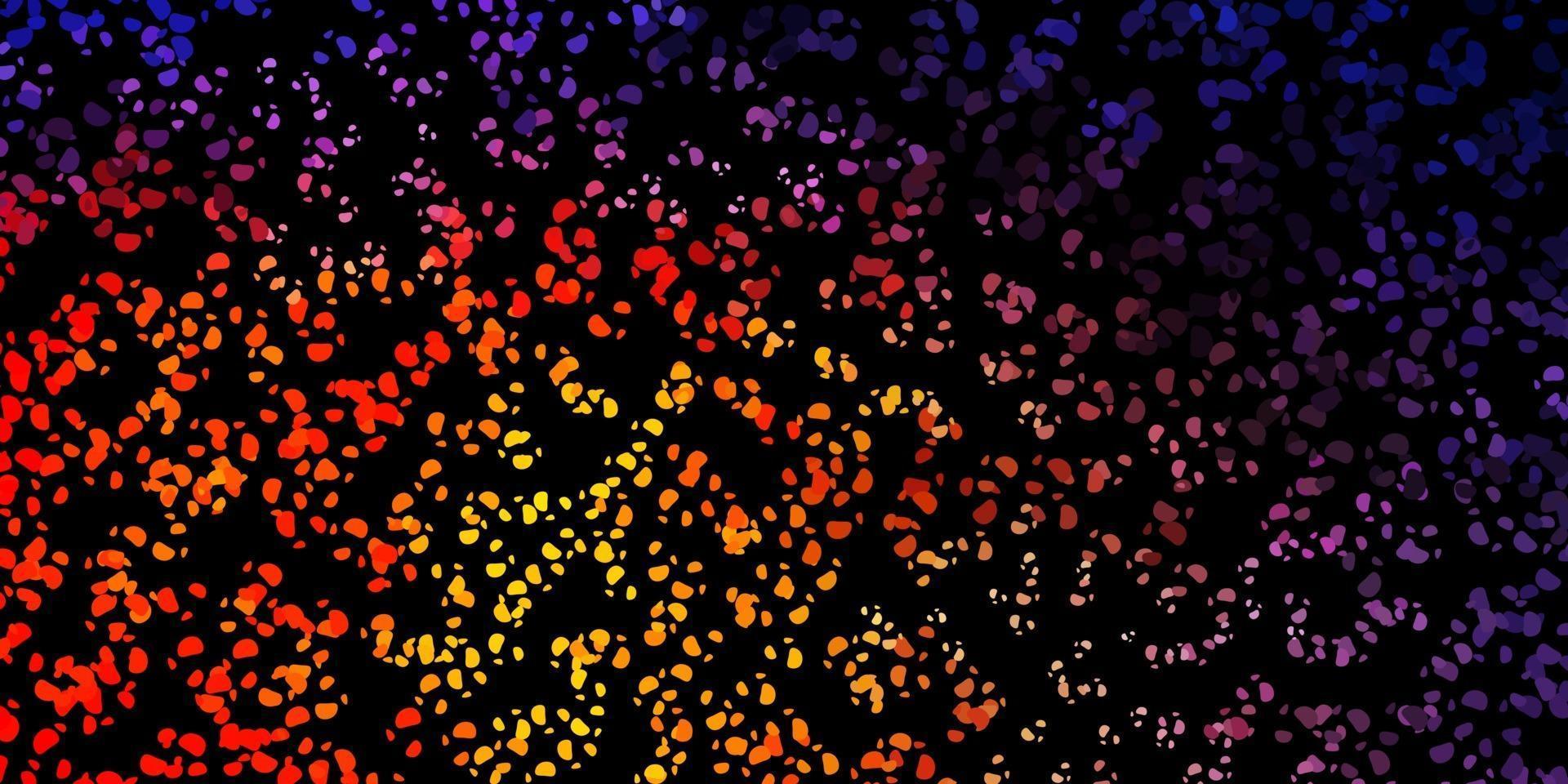Abstract vector background with colorful gradient
