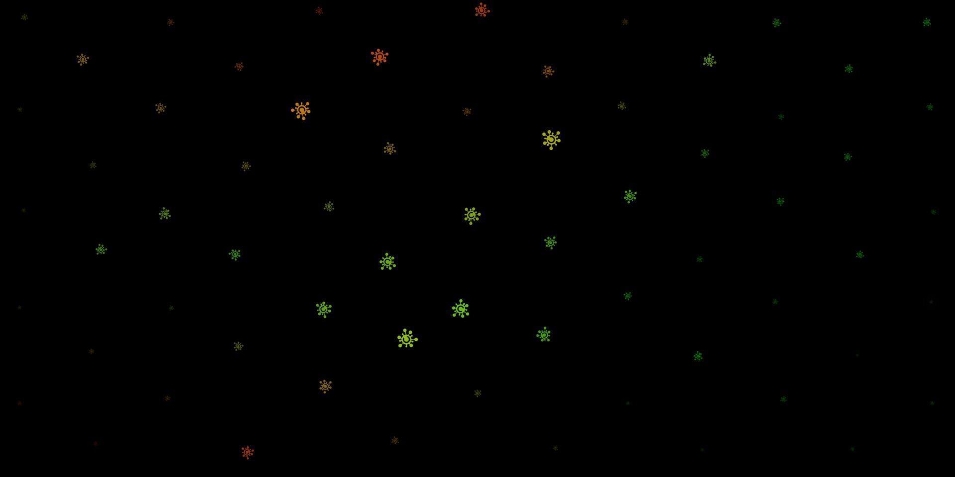 Abstract vector background with colorful gradient
