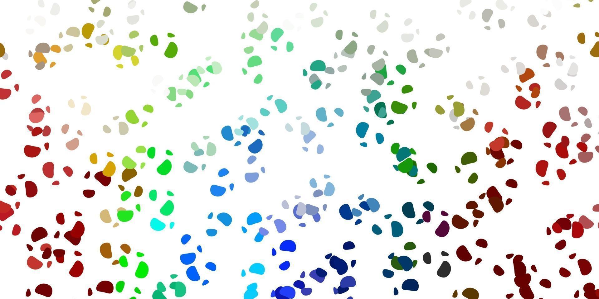 Abstract vector background with colorful gradient