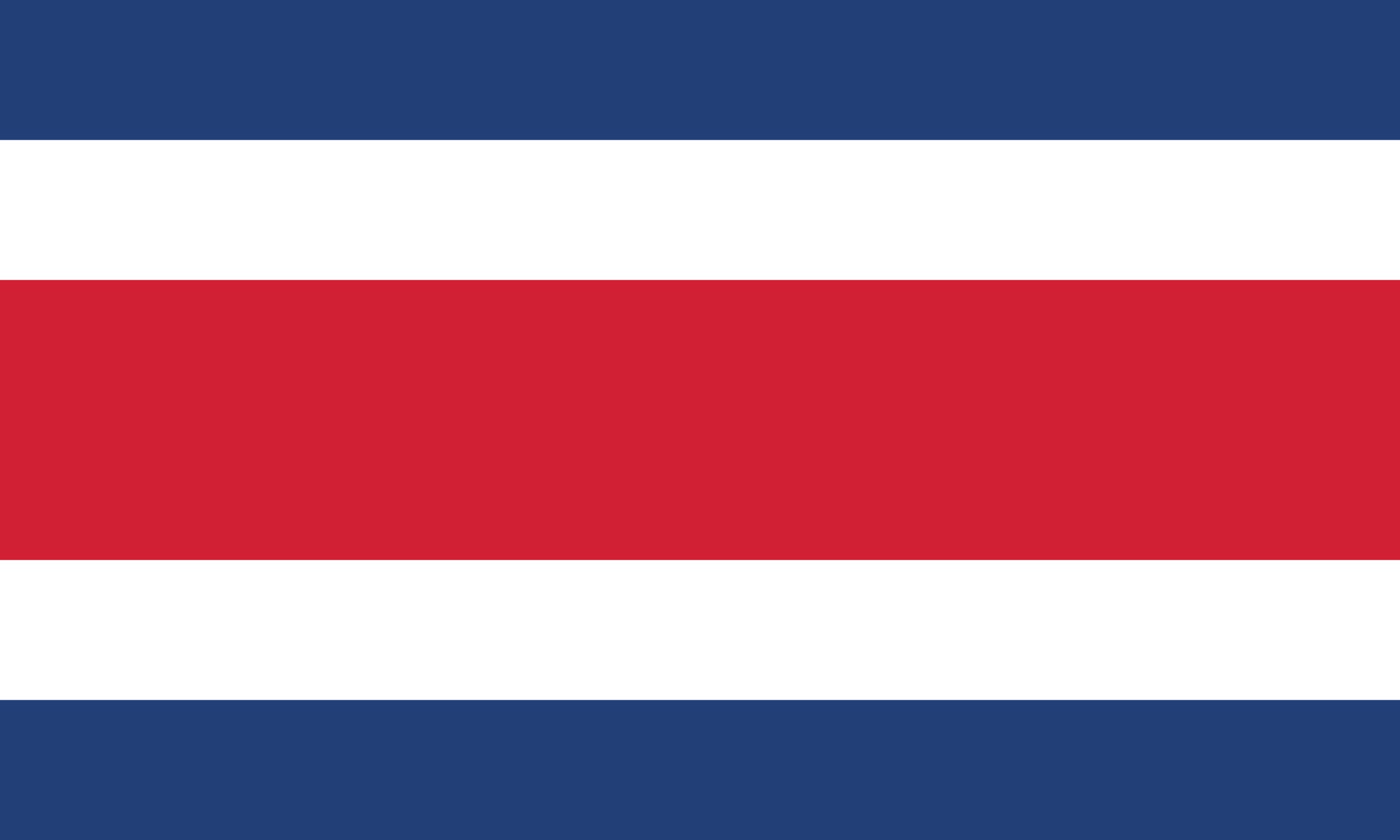 vector illustration of the Costa Rica flag 2431836 Vector Art at Vecteezy