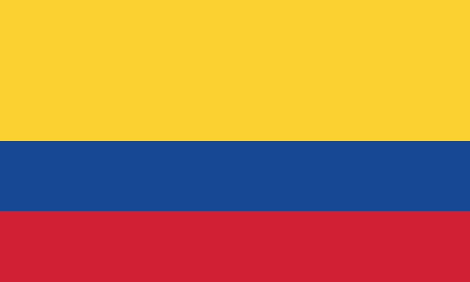 Mapa De La Bandera De Colombia 2400584 Vector En Vecteezy Images