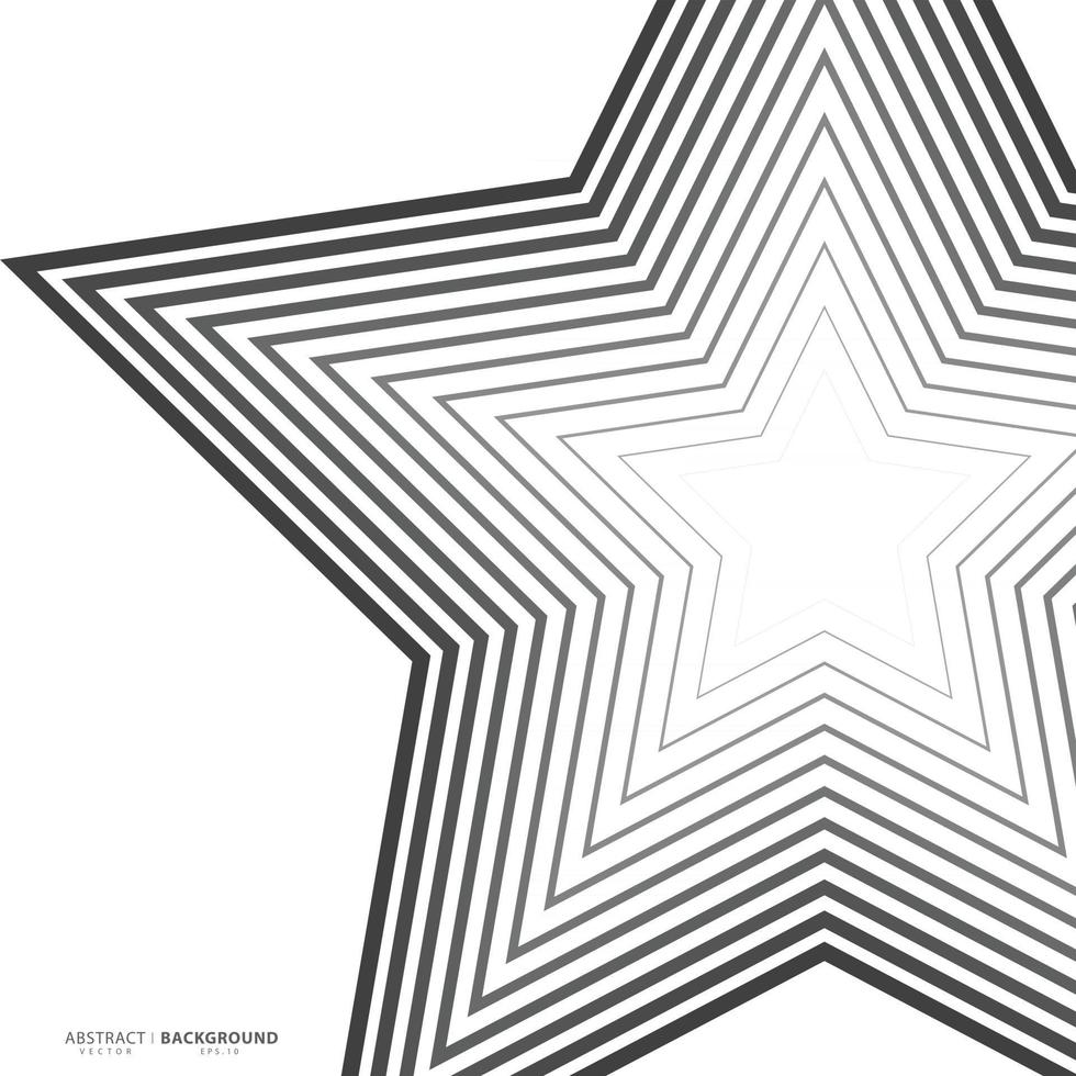 Star line pattern background vector