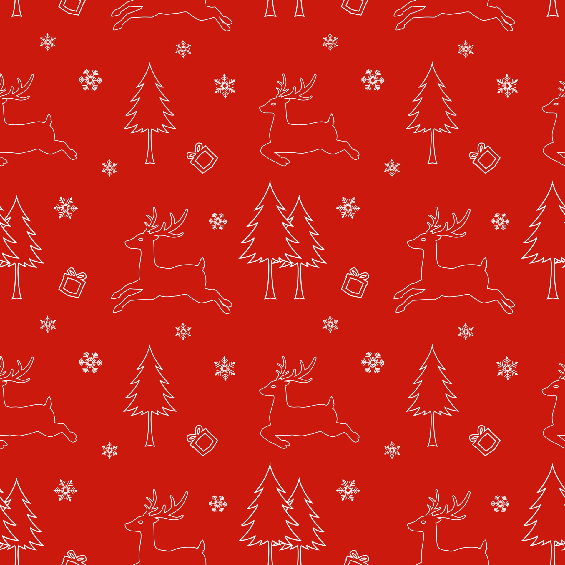 Seamless pattern with red festive Christmas houses and snowman on grey  background. Bright print for the New Year and winter holidays for wrapping  paper, textiles and design. 3722819 Vector Art at Vecteezy