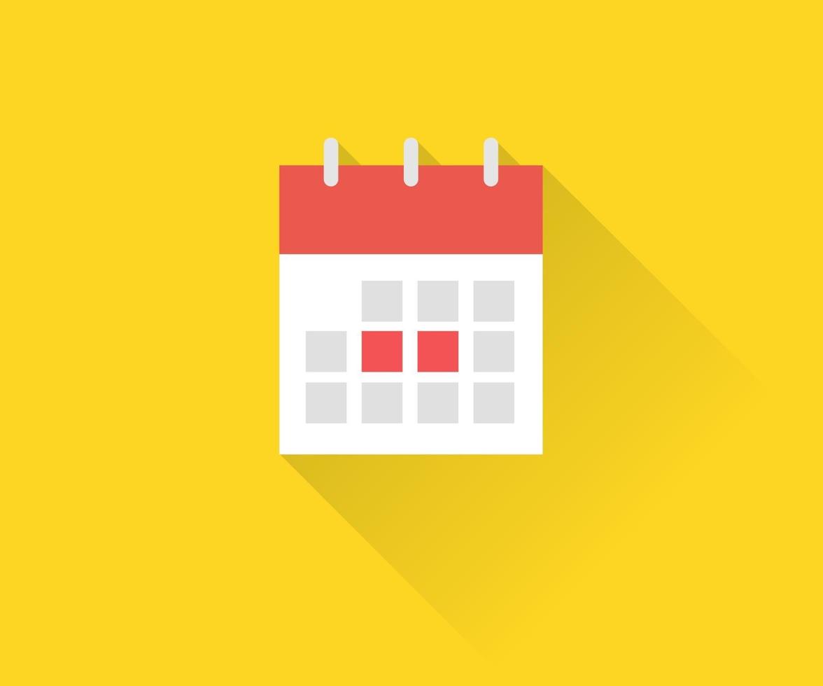 Calendar day vector