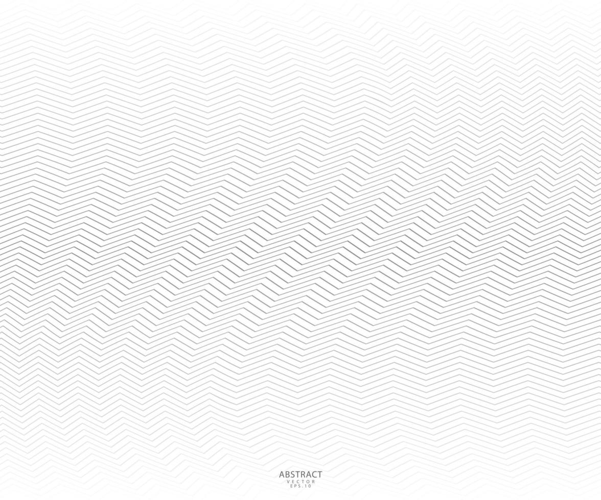 Zigzag  wave lines background vector