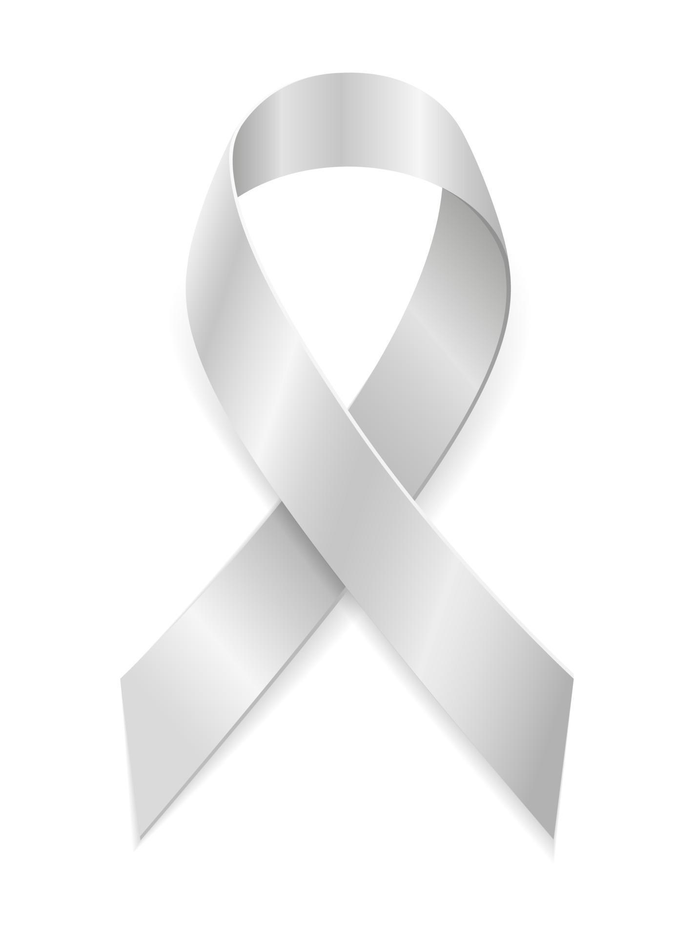 silver ribbon decoration stock vector illustration isolated on white