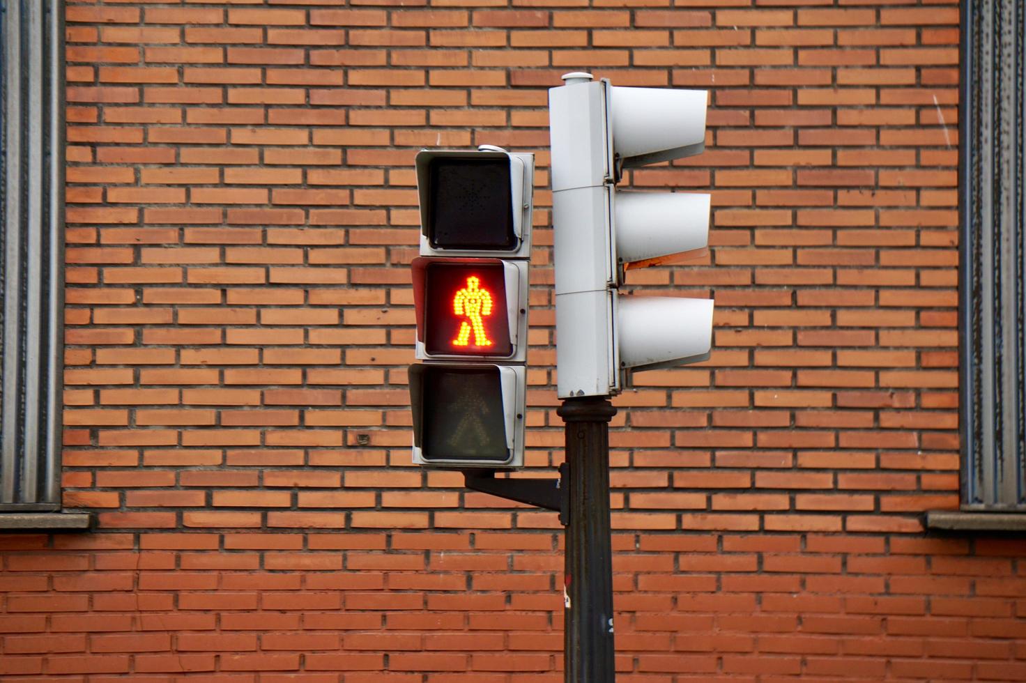 traffic light on the street photo