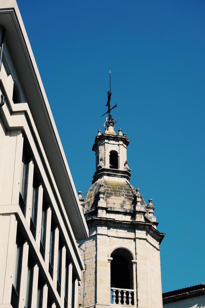 church architecture in Bilbao city spain travel destination photo