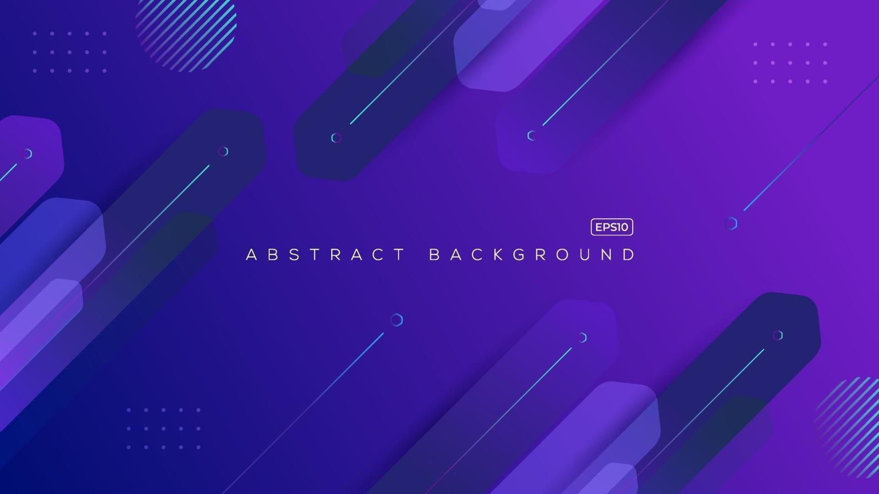 Minimal geometric background. Dynamic shapes clean composition vector illustration.