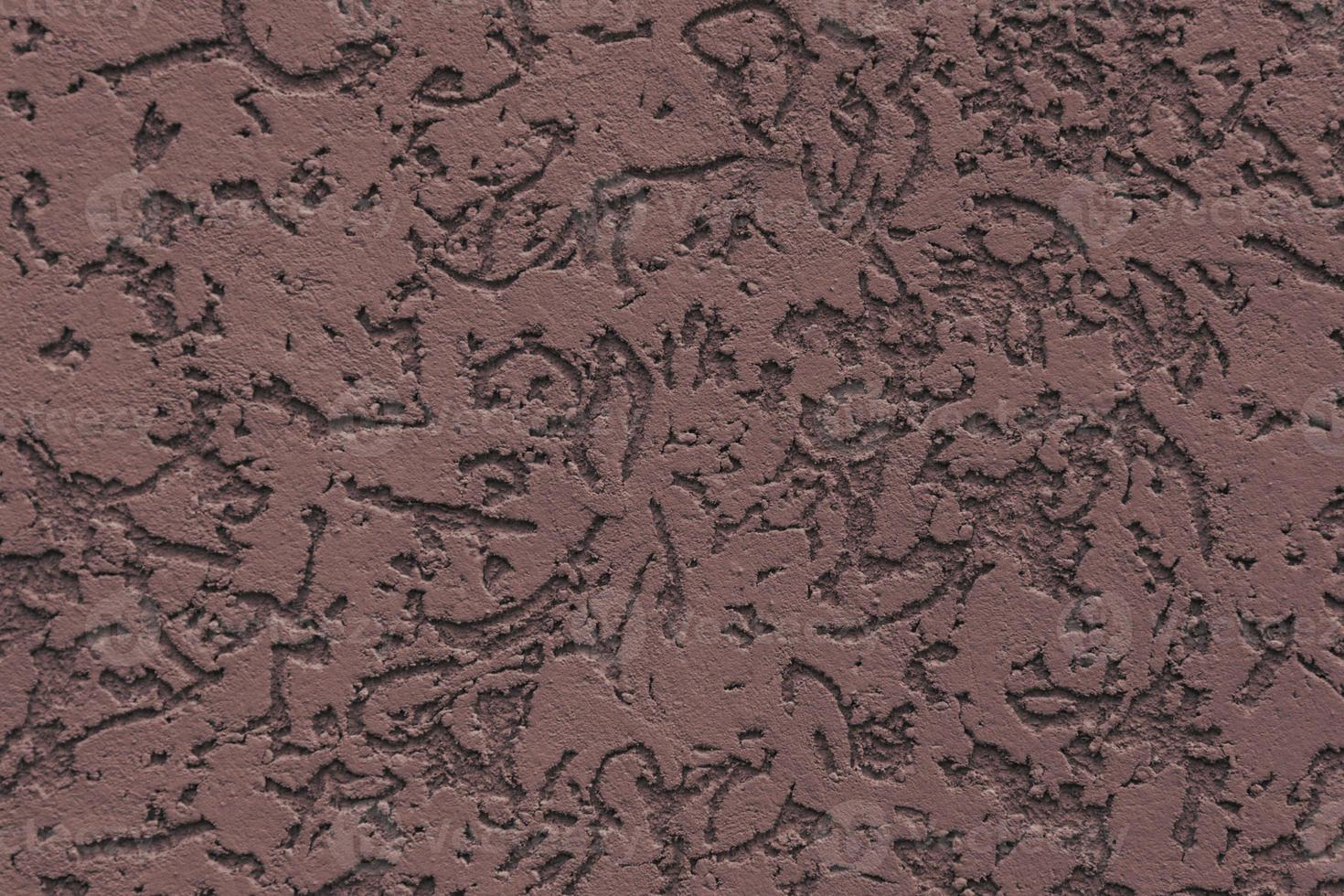 New brown cement wall photo
