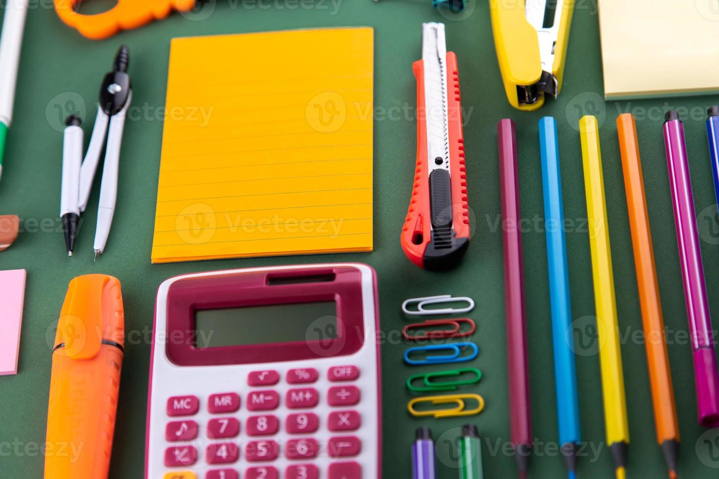 School office supplies 2434823 Stock Photo at Vecteezy