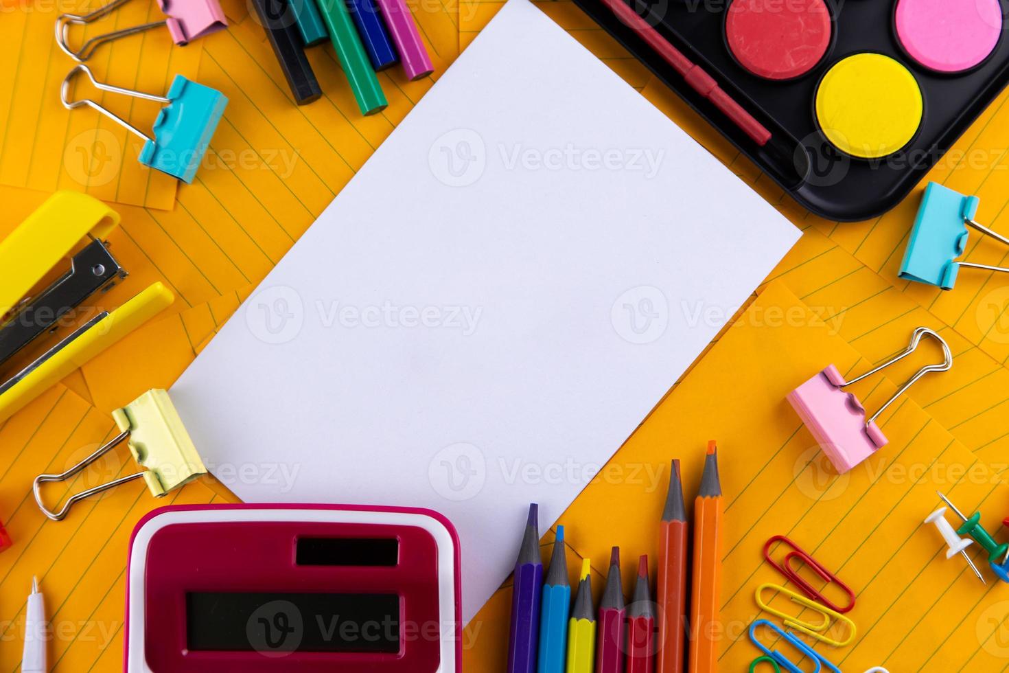 Back to school office supplies photo