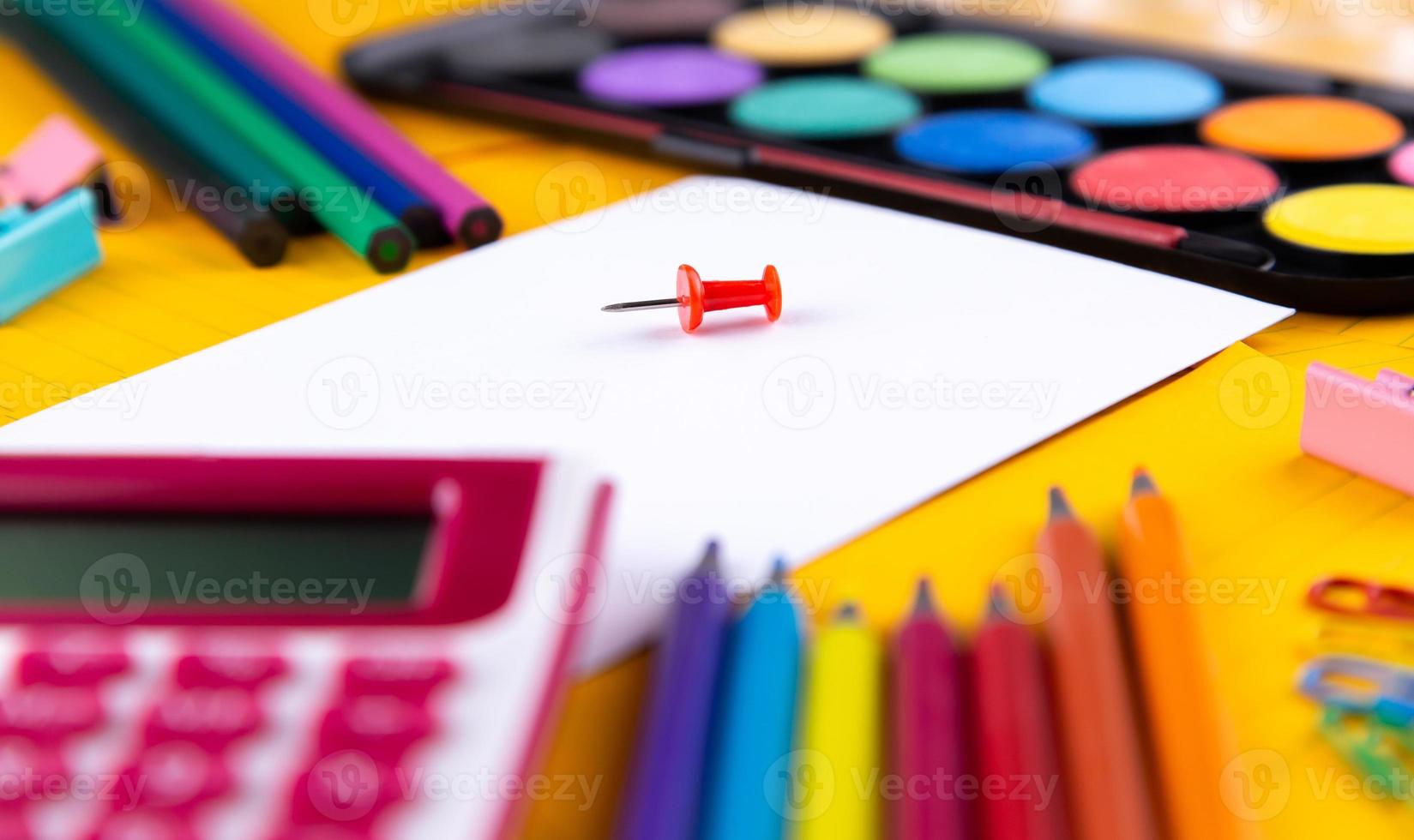 Back to school office supplies photo