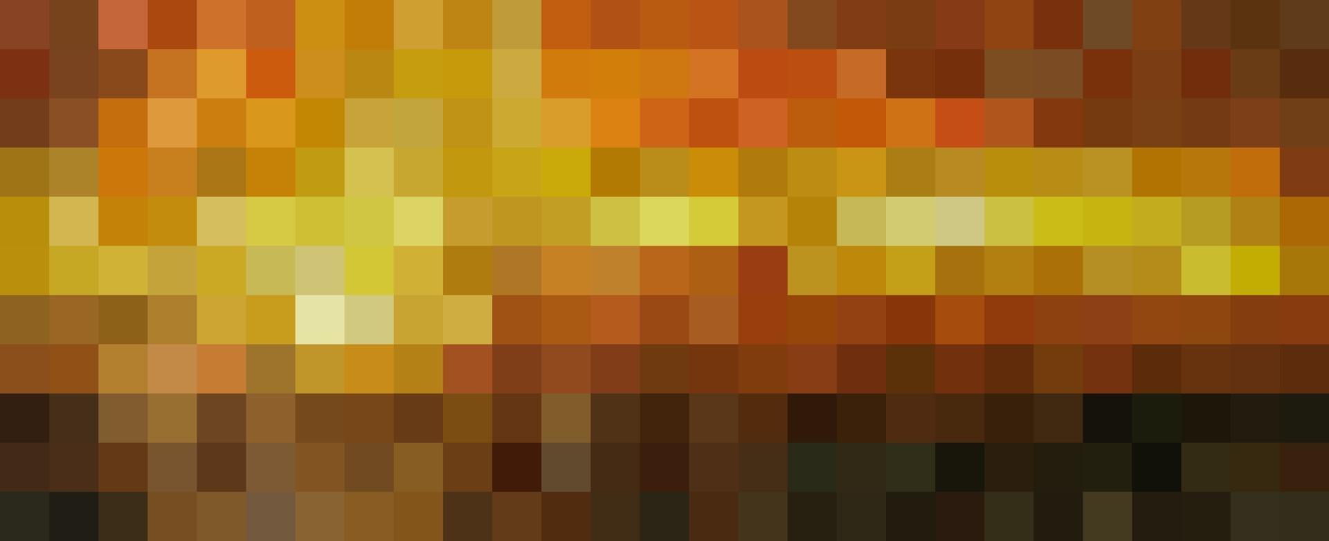 Square pixelated gradient background vector