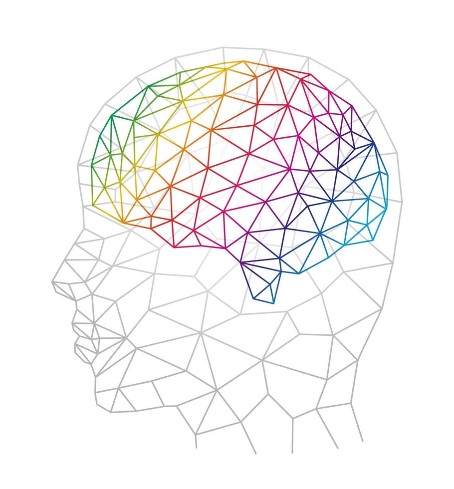 Artificial Intelligence Vector Concept Illustration Isolated On A White Background