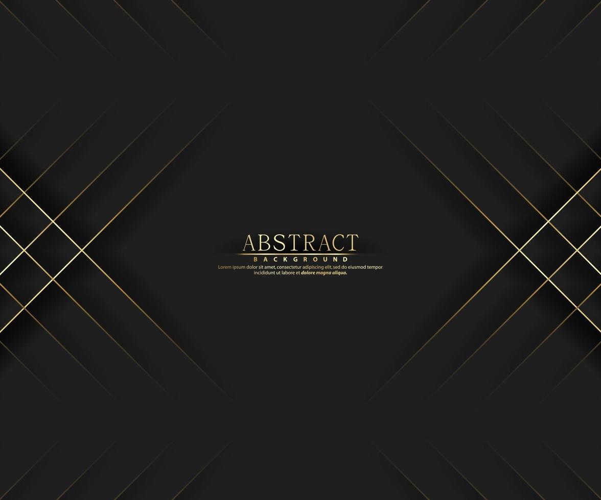 Abstract luxury design background vector