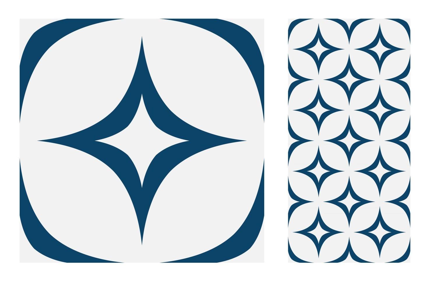 vintage tiles patterns antique seamless vector