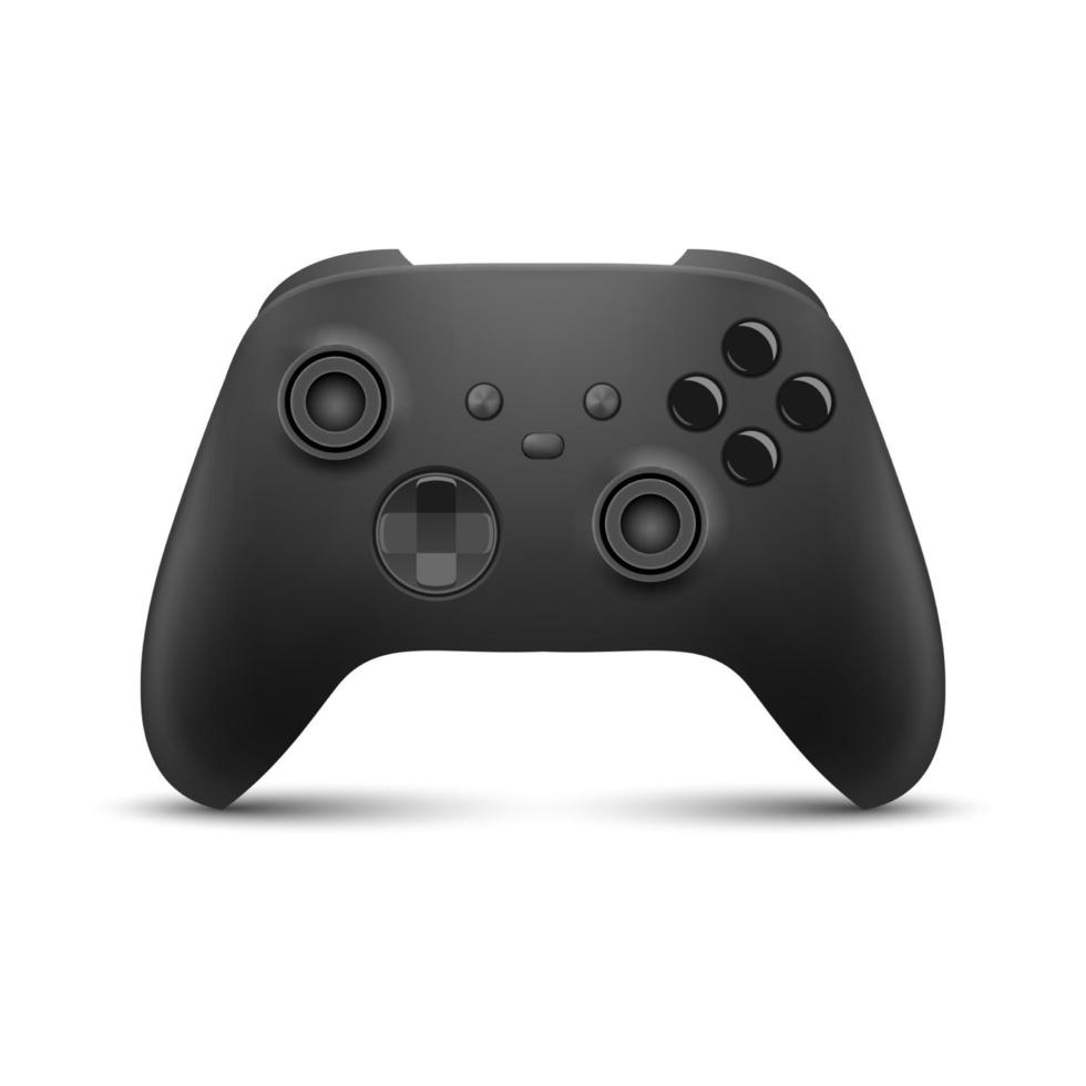 Game controller isolated on white background vector illustration