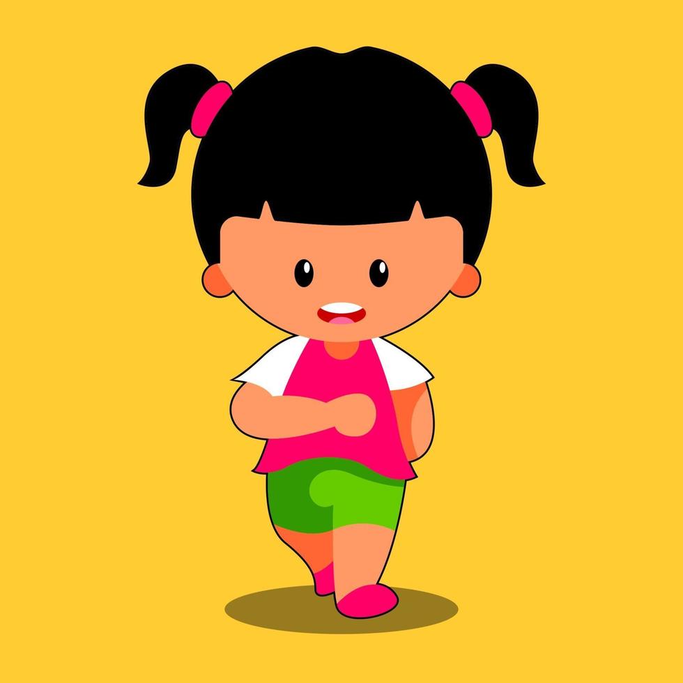 niña de dibujos animados caminando 2438005 Vector en Vecteezy niña de dibujos animados caminando 2438005 Vector en Vecteezy