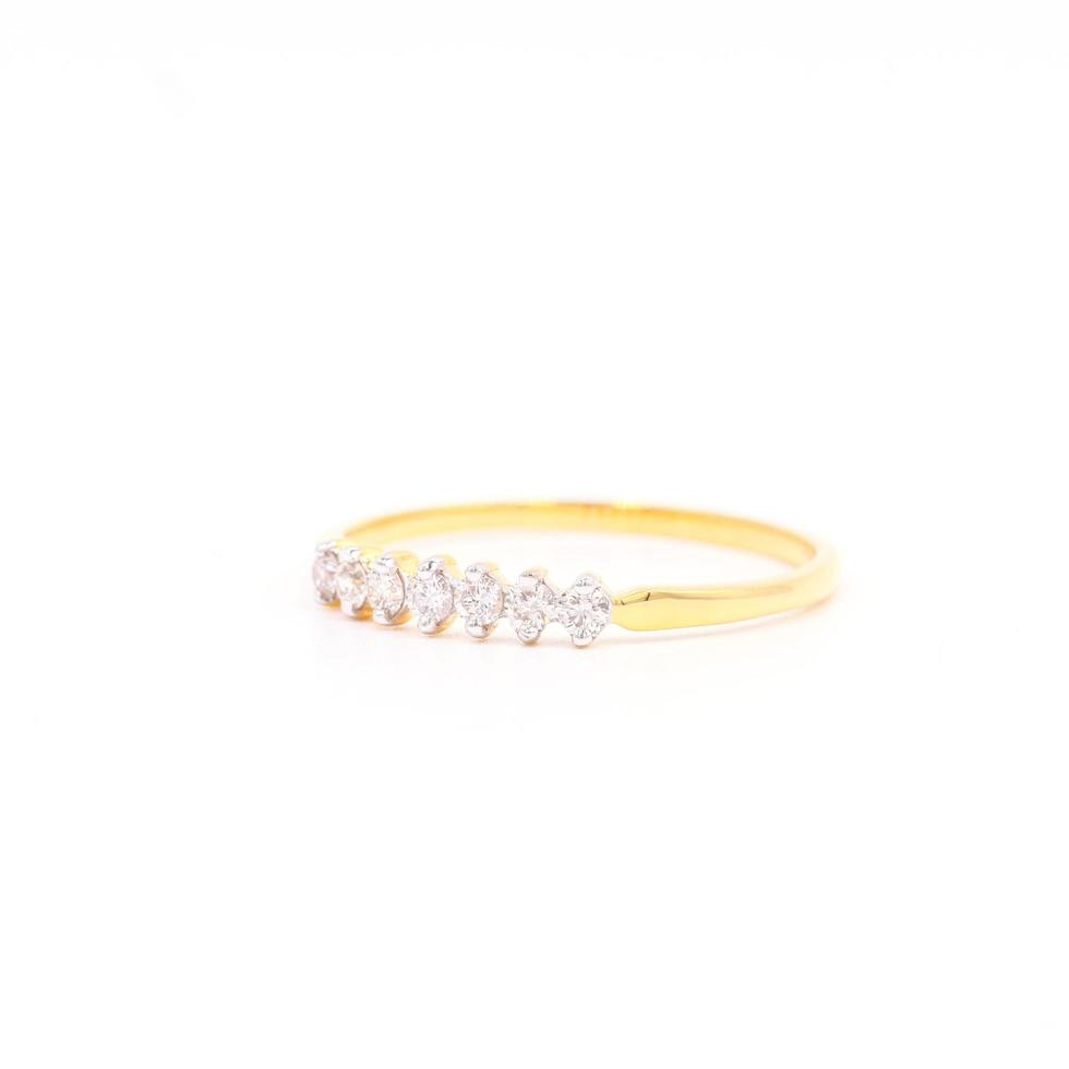 Diamond ring 9k gold photo